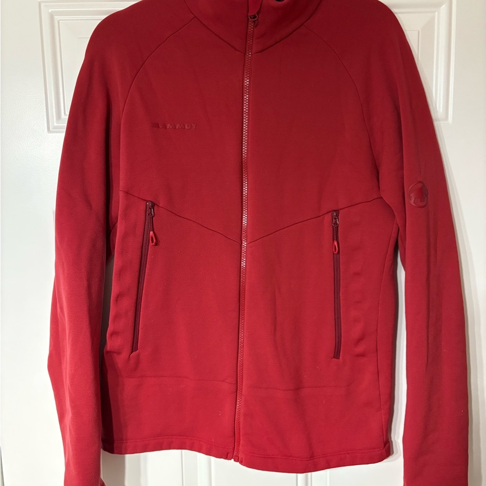 Mammut Vibrant Red Fleece Jacket